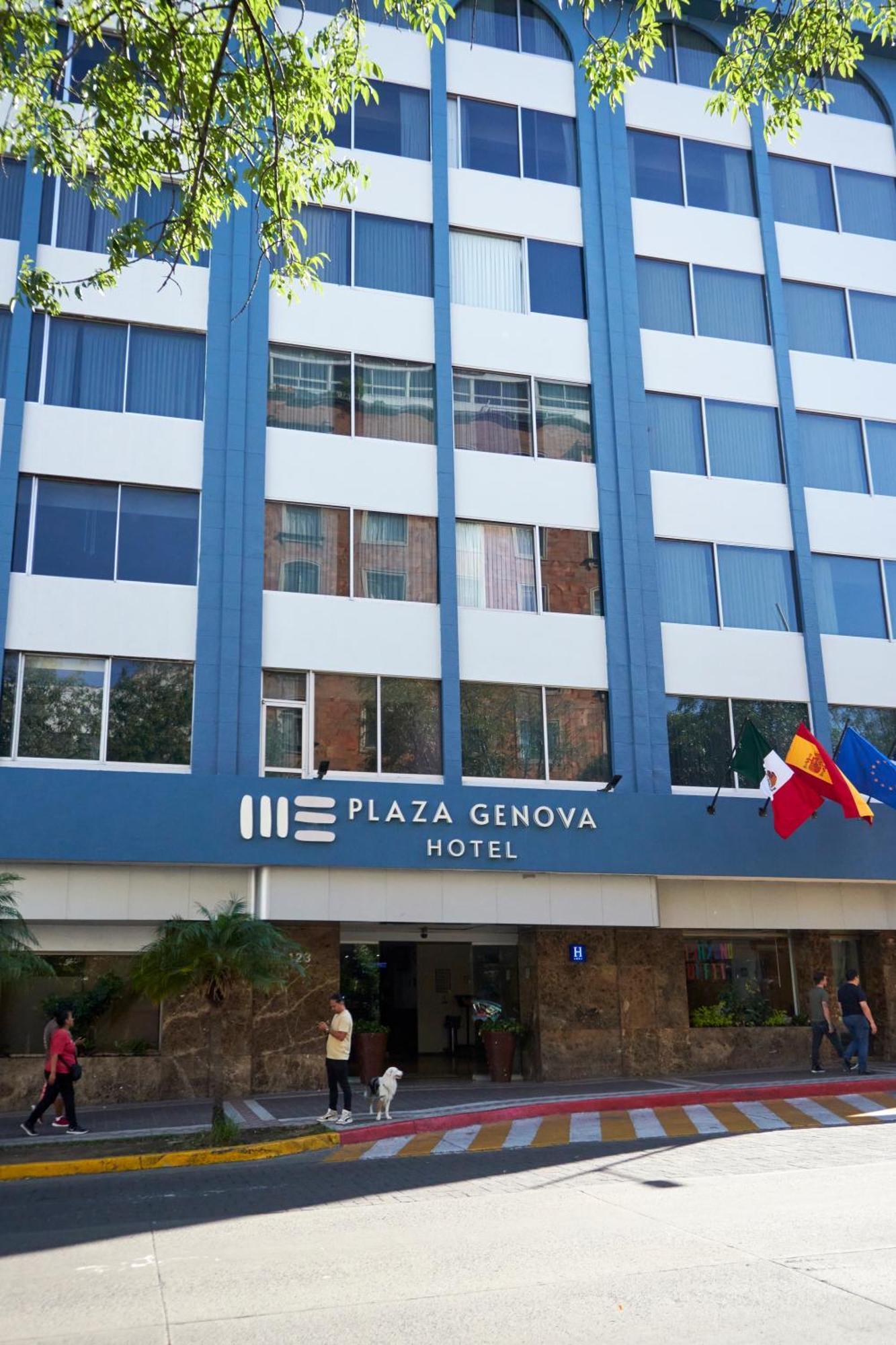 Hotel Plaza Genova Centro Guadalajara Exterior foto